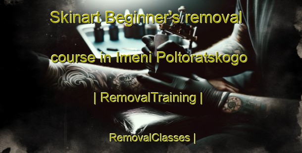 Skinart Beginner's removal course in Imeni Poltoratskogo | RemovalTraining | RemovalClasses | SkinartTraining-Turkmenistan